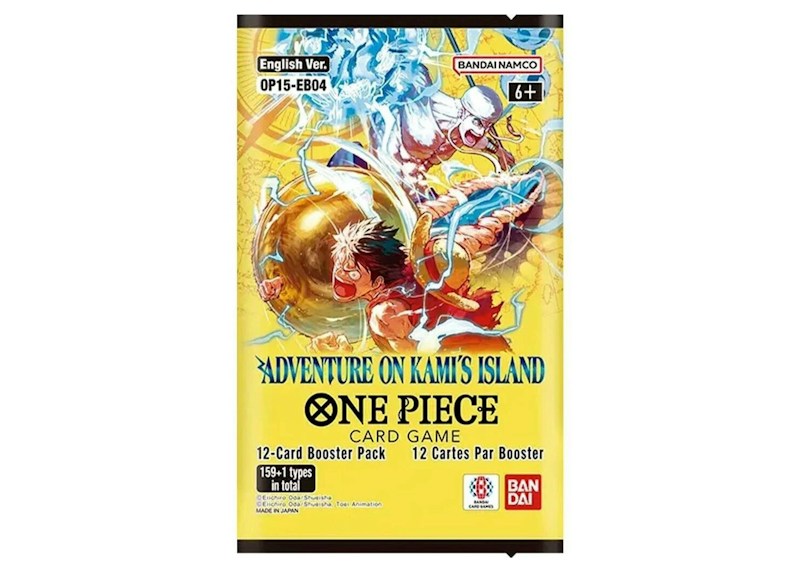 2026 Bandai One Piece Card Game Adventure on KAMI's Island OP-15 Booster Pack
