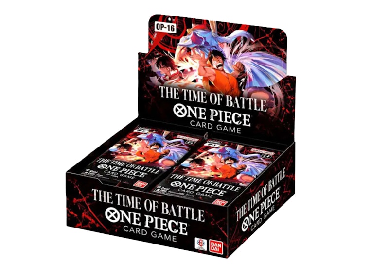 2026 Bandai One Piece The Time Of Battle (OP-16) Booster Box