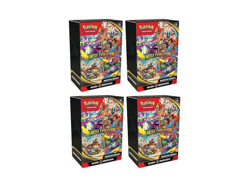 Pokémon Mega Evolution - Base Set Booster Bundle 4x Lot