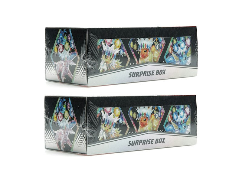 Pokémon Scarlet & Violet Prismatic Evolutions Surprise Box 2x Lot