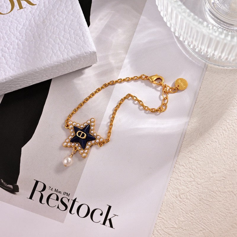 18K Petit Dior Lucky Baroque Bracelet